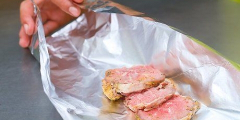 Reaqueça o bife do lombo