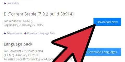 Baixe filmes com um cliente bittorrent