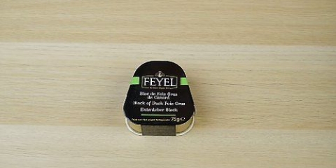 Servindo foie gras