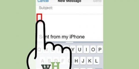 Envie fotos e vídeos como anexo de e-mail em um iphone ou ipad
