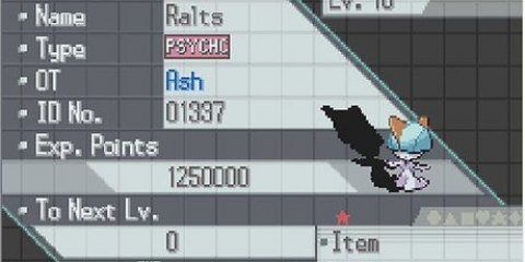 Obter gallade em pokémon
