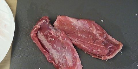Prepare o peito de ganso