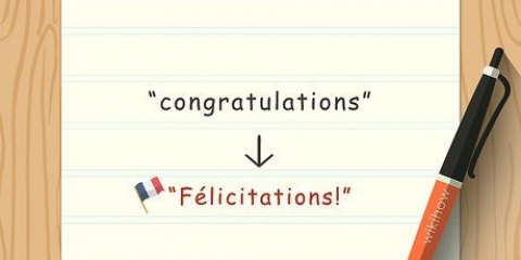 Dizendo parabéns em francês