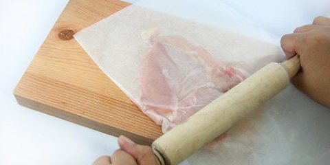 Fazendo frango frito