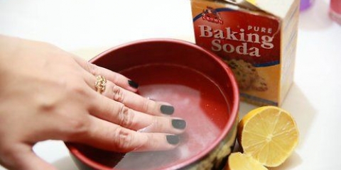 Limpeza de unhas de gel