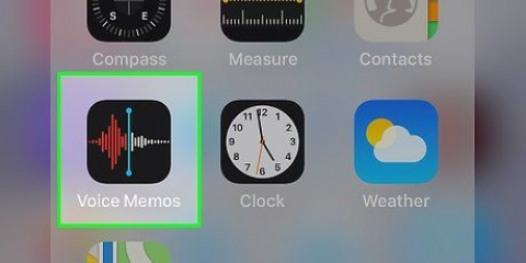 Gravar som em um iphone