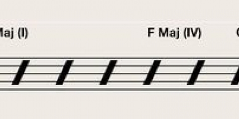 Tocando acordes de guitarra