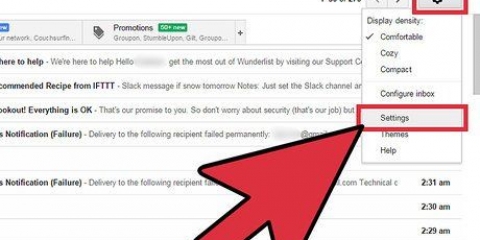 Ativar notificações da área de trabalho do gmail