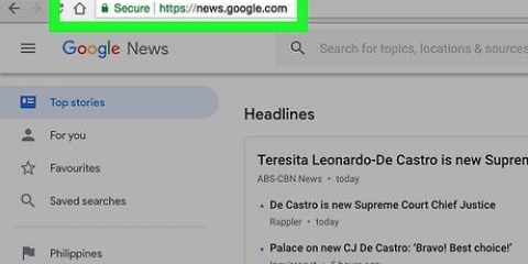 Personalizar o google notícias