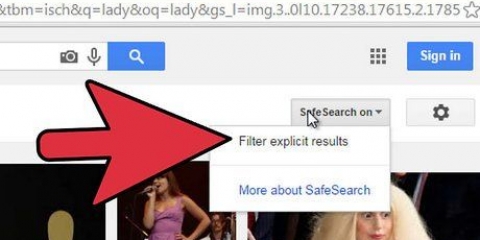 Desative o google safesearch