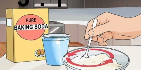 Limpando ouro com bicarbonato de sódio