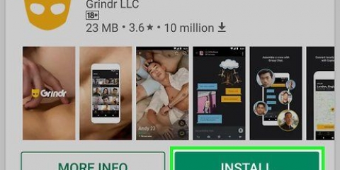 Usando o grindr