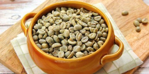 Beber café verde