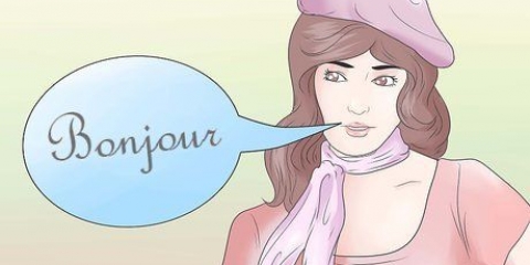 Saudações em francês