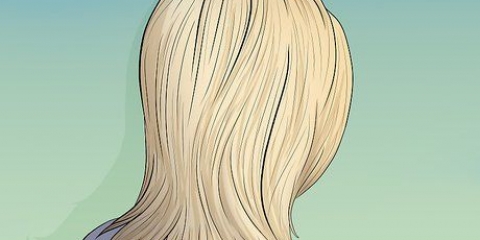 Usando toner de cabelo