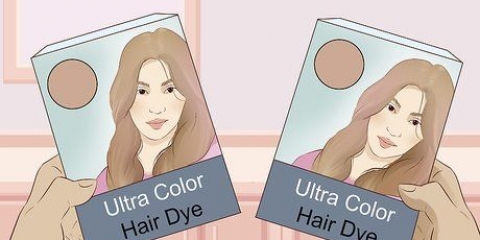 Misturando tintura de cabelo