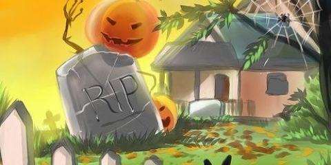 Aplique decorações de halloween