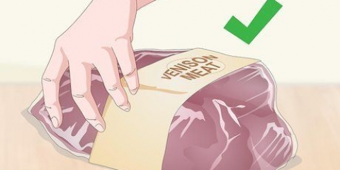Preparar veado