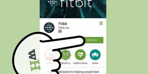 Usando o painel fitbit