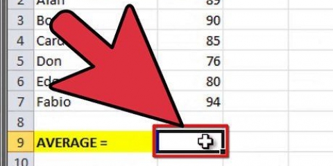 Como calcular a média e o desvio padrão no excel 2007