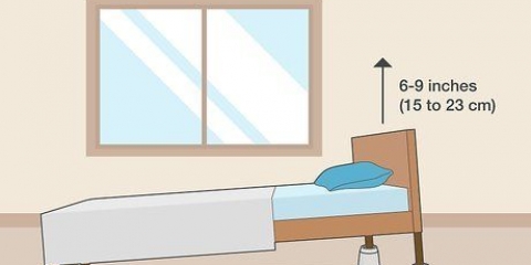 Levantando a cabeceira de uma cama