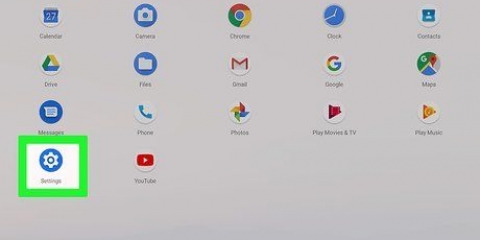 Redefinindo o padrão de bloqueio de um tablet android