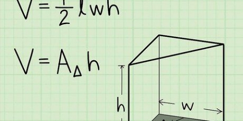 Calculando o volume de um prisma