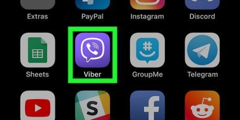 Bloquear alguém no viber em um iphone ou ipad