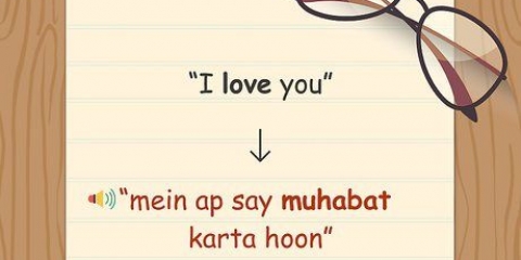 Dizendo eu te amo em urdu