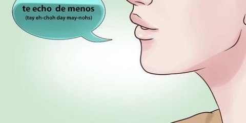 Sinto sua falta dizendo em espanhol