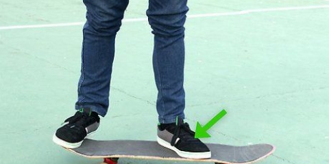 Mantendo o equilíbrio em um skate