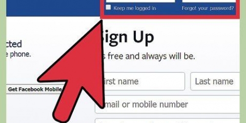Faça login no facebook