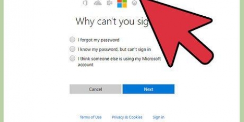 Faça login no seu computador se você não se lembrar da sua senha