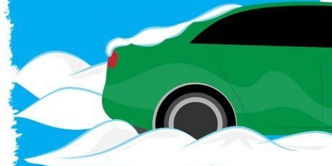 Tirando seu carro da neve