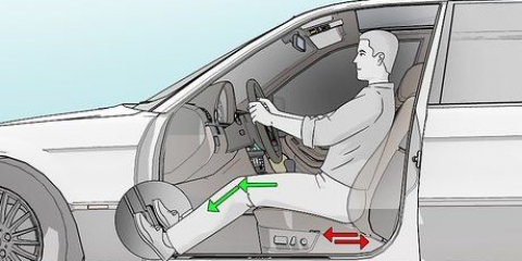 Ajuste seu assento de carro corretamente