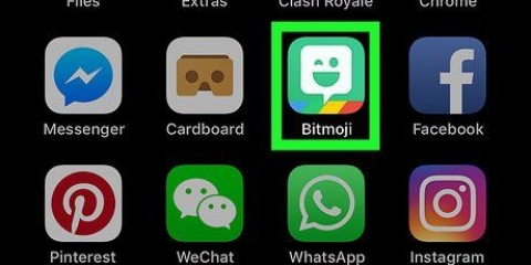 Personalize seu bitmoji