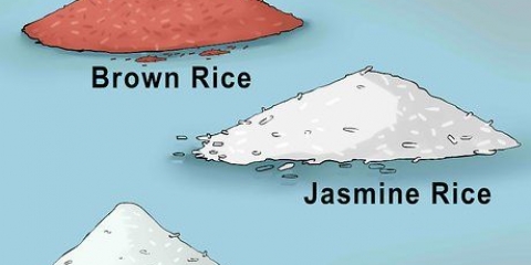 Lave o rosto com água de arroz