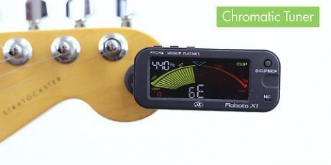Afine sua guitarra um semitom