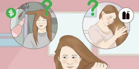 Dando ao seu cabelo um tratamento de queratina