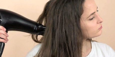 Alise seu cabelo