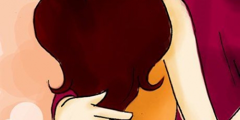 Usando as mãos ao beijar