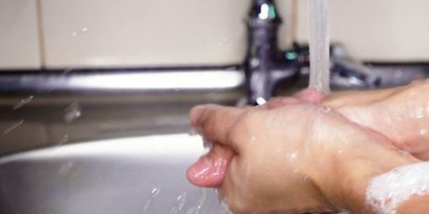 Lave suas mãos
