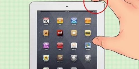 Desligue seu ipad completamente