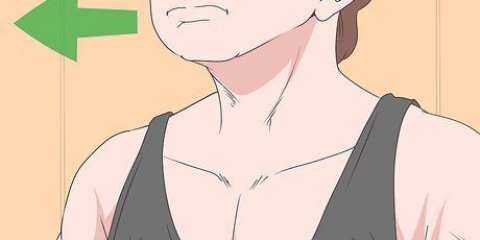Treinando seu queixo duplo através de exercícios de ioga