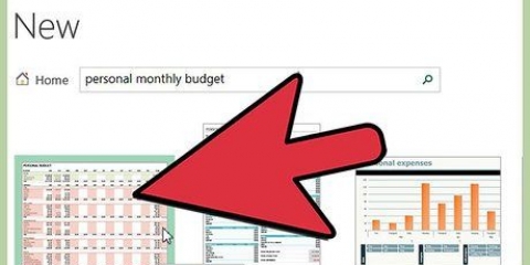 Acompanhe suas contas no excel