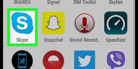 Encontre seu id do skype no android