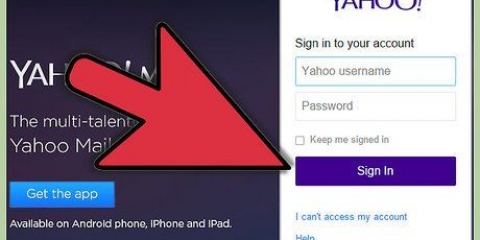 Altere sua senha no yahoo