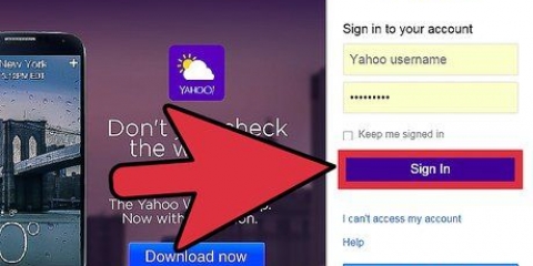Alterar sua senha do yahoo mail