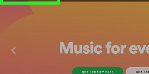 Altere sua senha do spotify