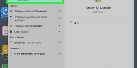 Exibir suas senhas no windows credential manager